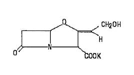 structural formula for clavulanic acid