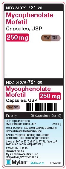 Mycophenolic Mofetil 500 mg Tablets Unit Carton Label