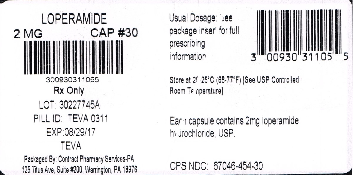 Loperamide Hydrochloride Capsules USP 2 mg 500s Label 