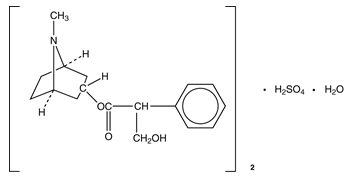 Atropine Sulfate Structural Formula