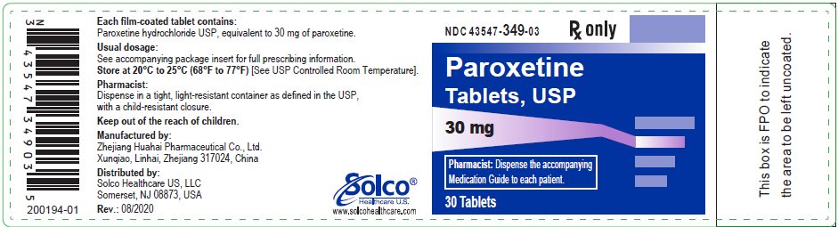 container label 30mg 30 ct