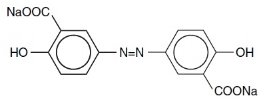 Olsalazine Sodium Structural Formula