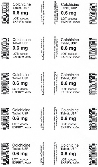 0.6 mg Colchicine Tablet 30 Blister