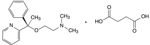 Doxylamine Succinate Structural Formula