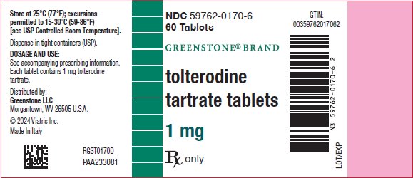 1 mg Bottle Label