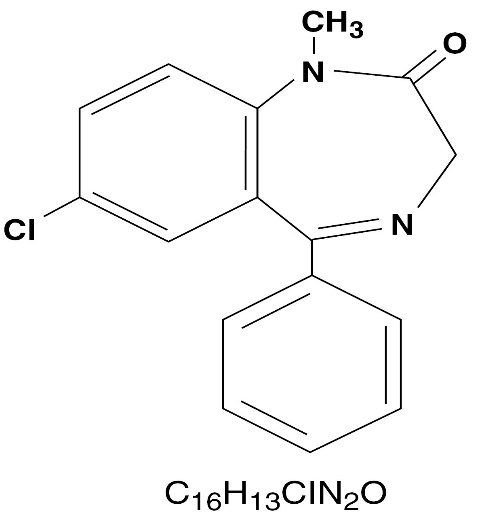 diazepam-structural-formula