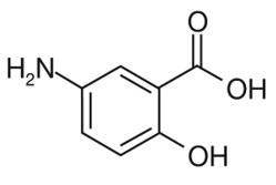 Mesalamine Structural Formula