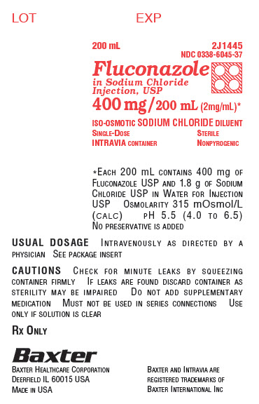 Fluconazole Representative Container Label NDC 0338-6045-37