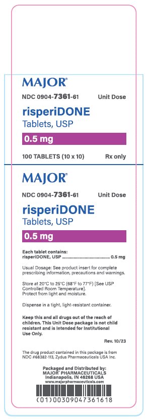 Carton label 0.5 mg