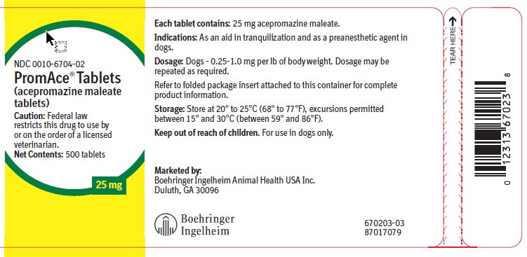 Picture of container label for 25 mg, 500 tablets