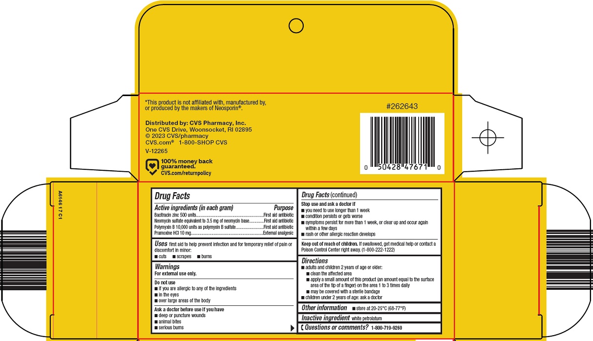 Triple Antibiotic & Pain Relief Carton Image 2