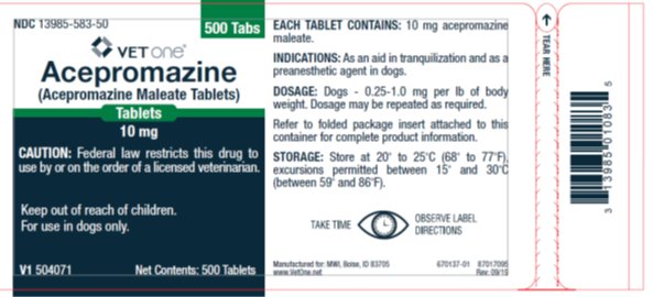 Picture of container label for 10 mg 500 tablets