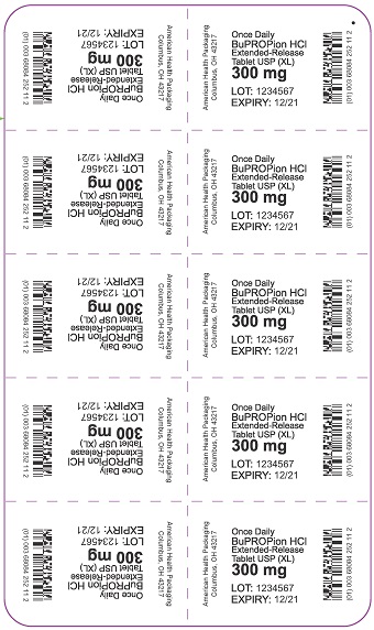 300mg Bupropion HCl Tablet Blister
