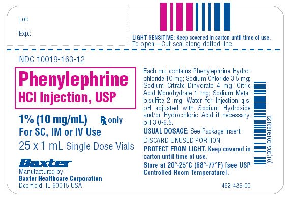Phenylephrine Representative Carton Label