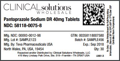 Pantoprazole Sodium DR 40mg tablet 30 count blister card