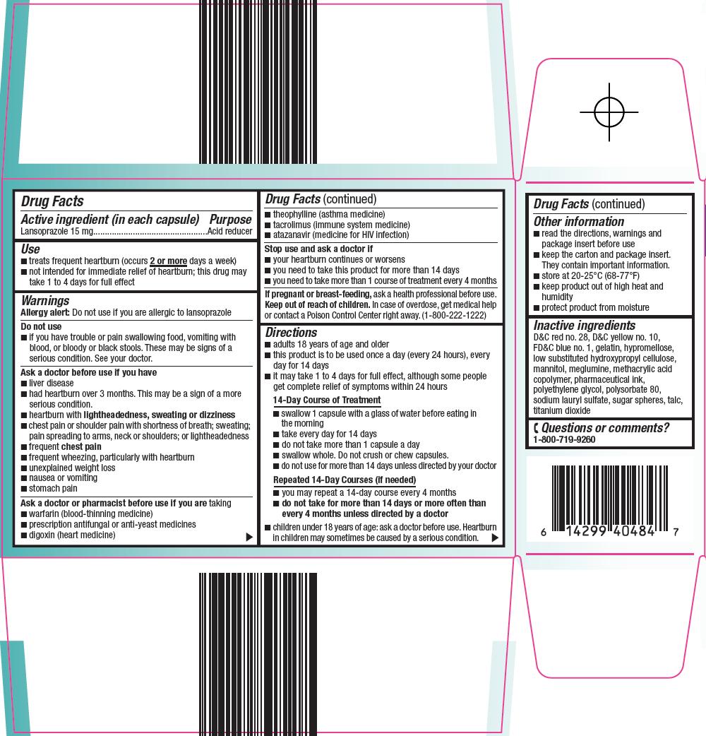 Lansoprazole Delayed-Release Capsules 15 mg Carton Image 2