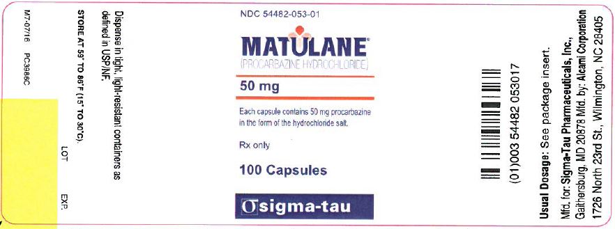 Matulane Bottle Label