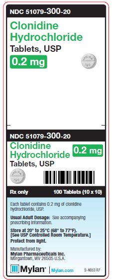 Clonidine Hydrochloride 0.2 mg Tablets Unit Carton Label