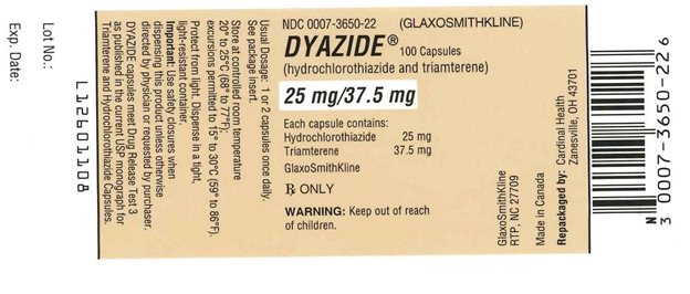 Dyazide Label