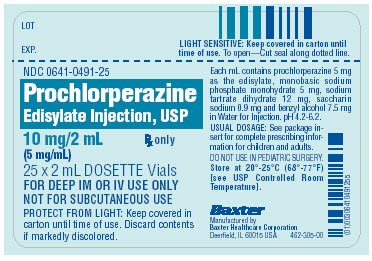 Prochlorperazine Representative Carton Label