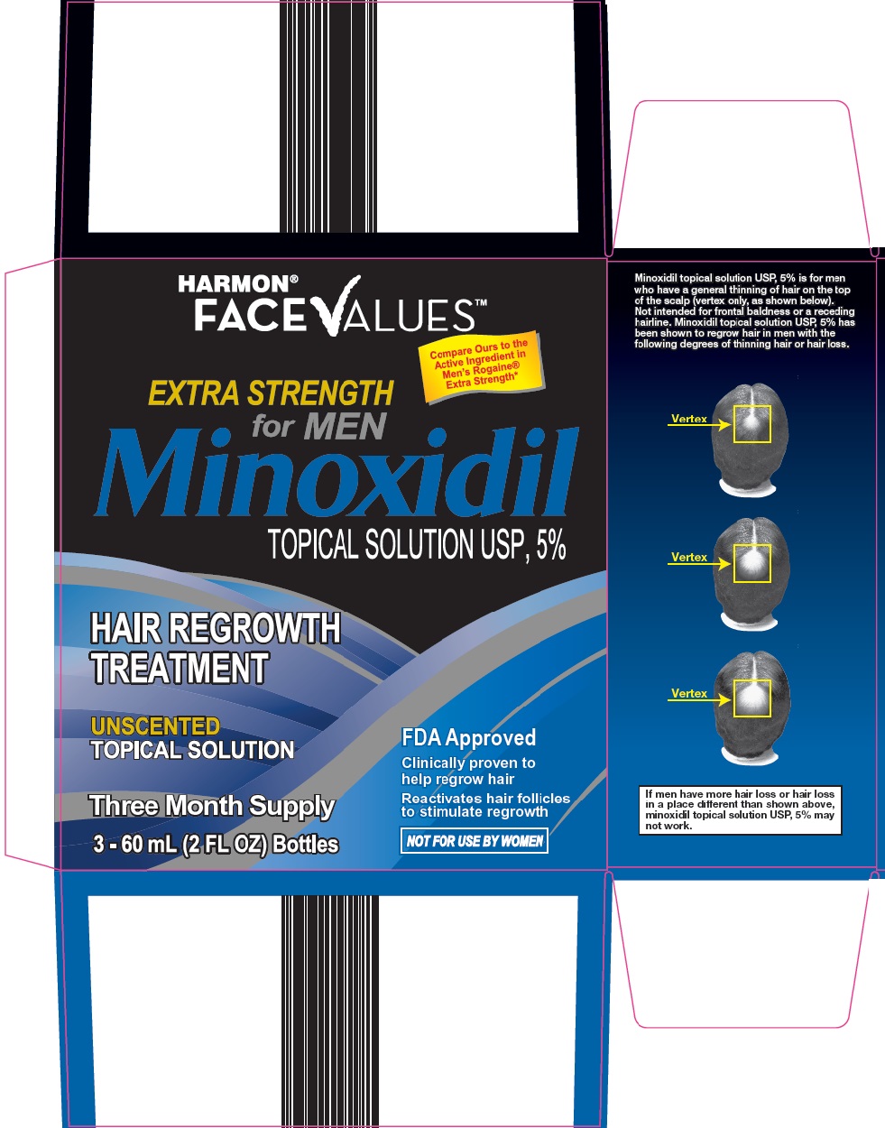 Harmon Face Values Minoxidil Topical Solution Image 1