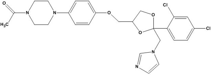 Ketoconazole Structural Formula