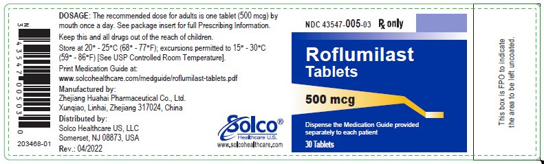 500 mcg 30 tablets