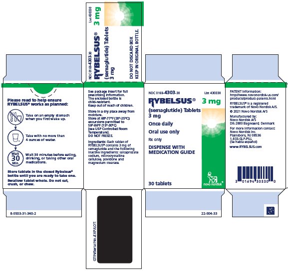 Rx Item-Rybelsus 7MG 30 Tab by Novo Nordisk Pharma USA