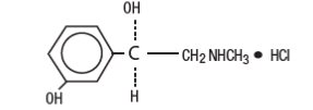 Chemical Structure_Phenylephrine