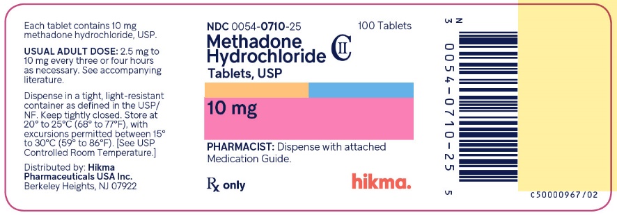 10 mg bottle label