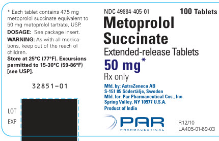 metoprolol succinate 50 mg 100 tablet bottle