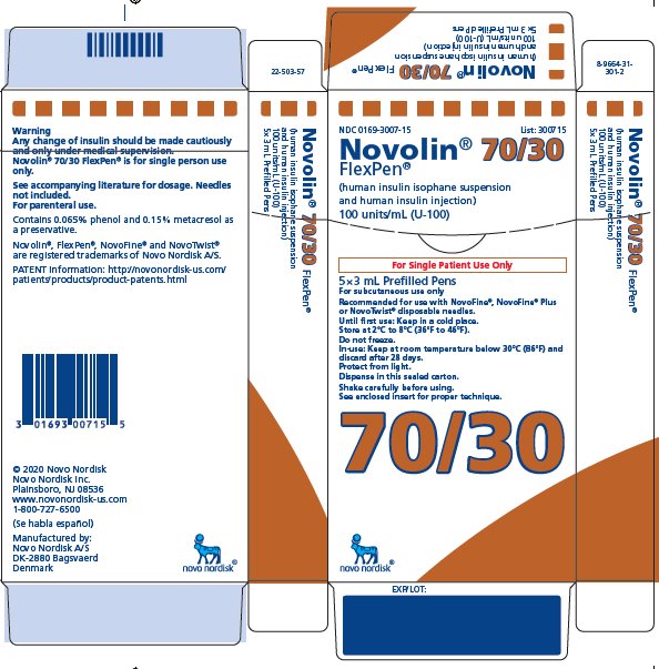 Image of Novolin 70/30 FlexPen Carton