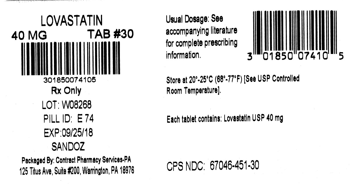 20 mg x 60 tablets label