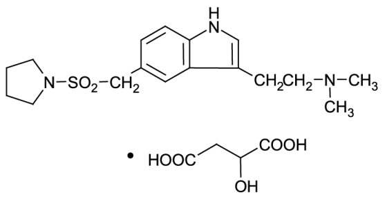 Almotriptan Malate Structural Formula