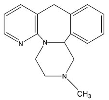 Mirtazapine Structural Formula