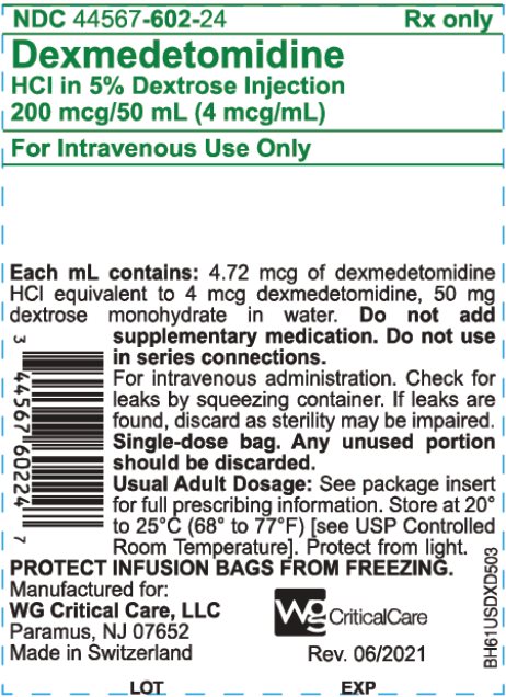 Dexmedetomidine HCl in 5% Dextrose Injection 200 mcg/50 mL bag image 