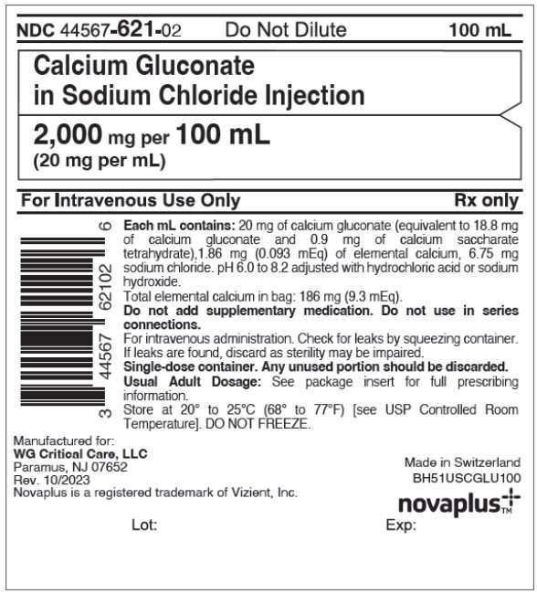 Novaplus Cal Gluc 2,000 mg per 100 mL Bag image