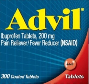 Advil Caplet Bottle Label 225ct