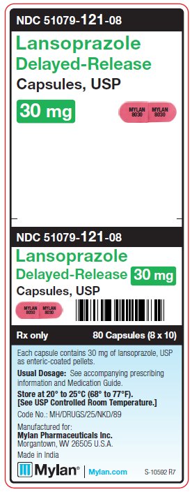 Lansoprazole Delayed-Release 30 mg Capsules Unit Carton Lable
