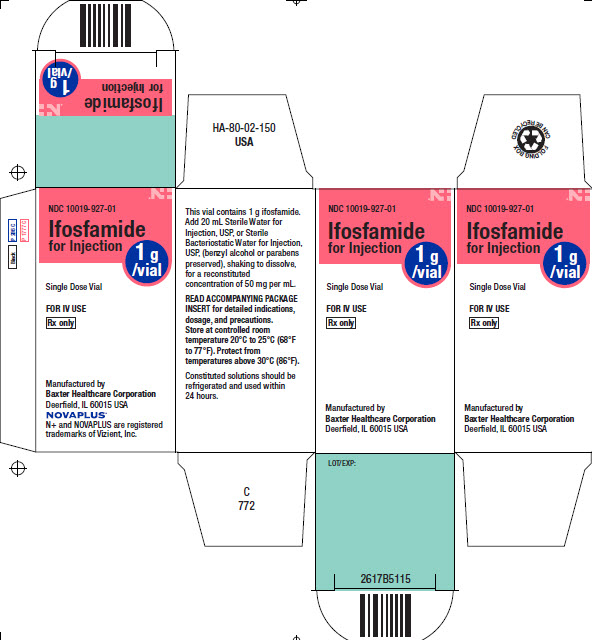 Representative Ifosfamide NovaPlus Carton Label 10019-927-01