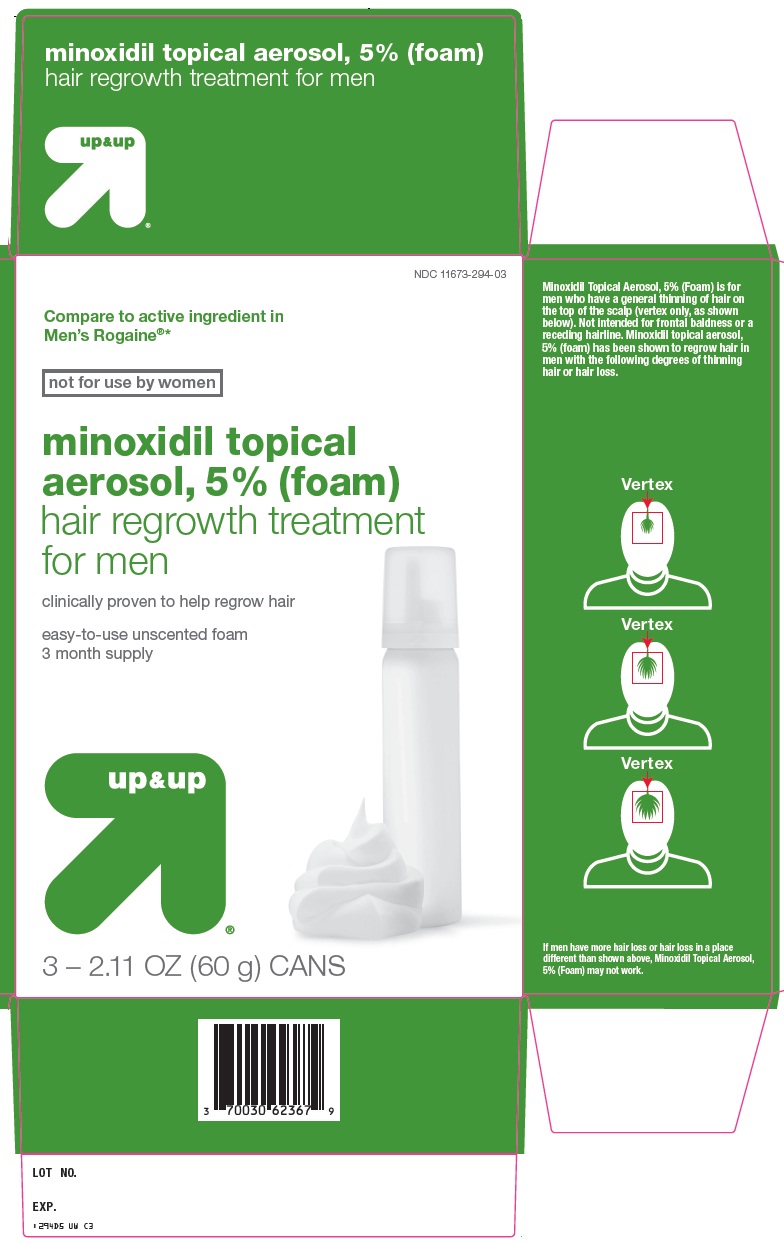 Up & Up Minoxidil Topical Aerosol Image 1