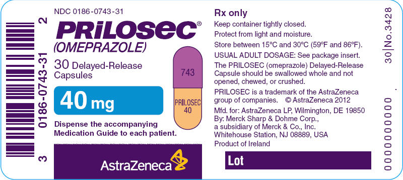 Prilosec 40 mg 30 Delayed-Release Capsules