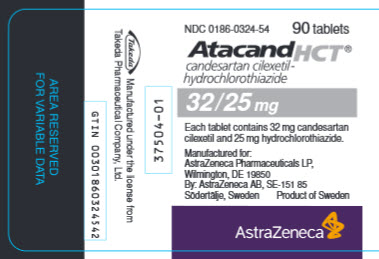 AtacandHCT 32/25  mg bottle label
