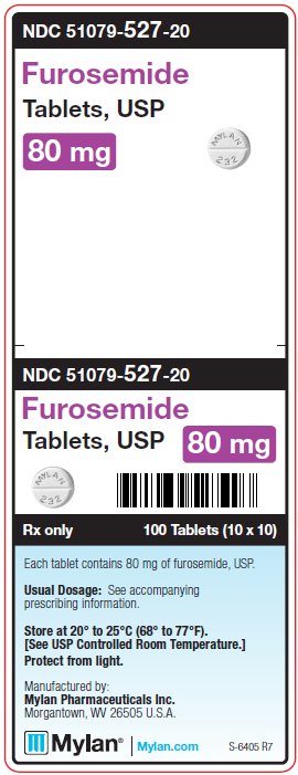 Furosemide 80 mg Tablets Unit Carton Label