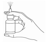 Figure E: Placement of the Spray Tip