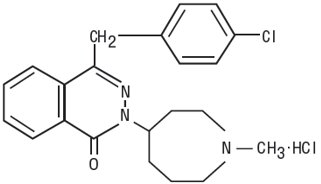 Azelastine Hydrochloride Structural Formula