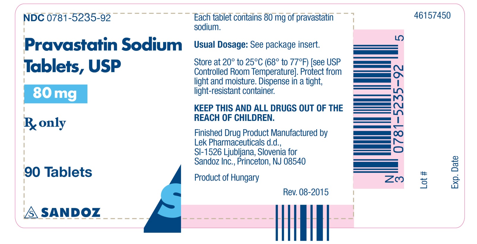 80 mg label