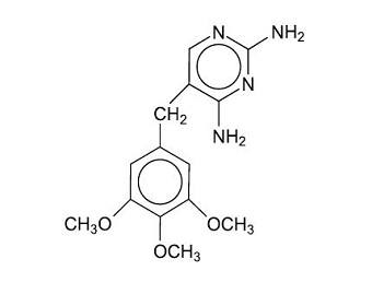 Trimethoprim Structural Formula