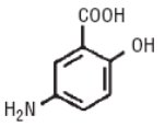mesalamine structural formula