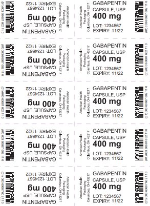 400 mg Gabapentin Capsules Blister
